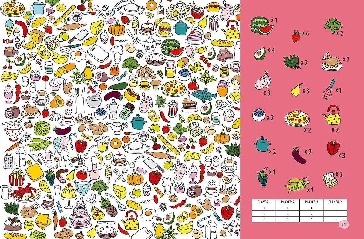 1001 Fun Things to Find-The Ultimate Seek&Find Activity Book