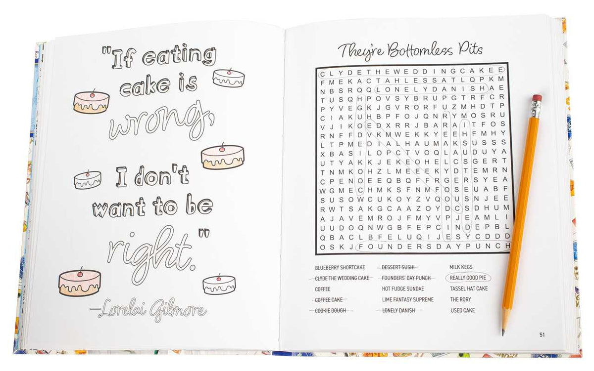 Gilmore Girls Word Search