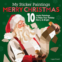 My Sticker Paintings: Merry Christmas - 10 Joyful Paintings