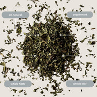 Peppermint Herbal Mini Tea Tube Gift (5 tea bags)
