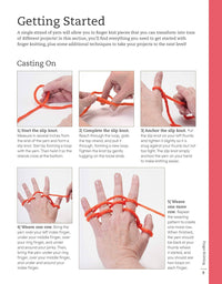 Finger Knitting - Fast, Easy & Fun Scarves and Accessories