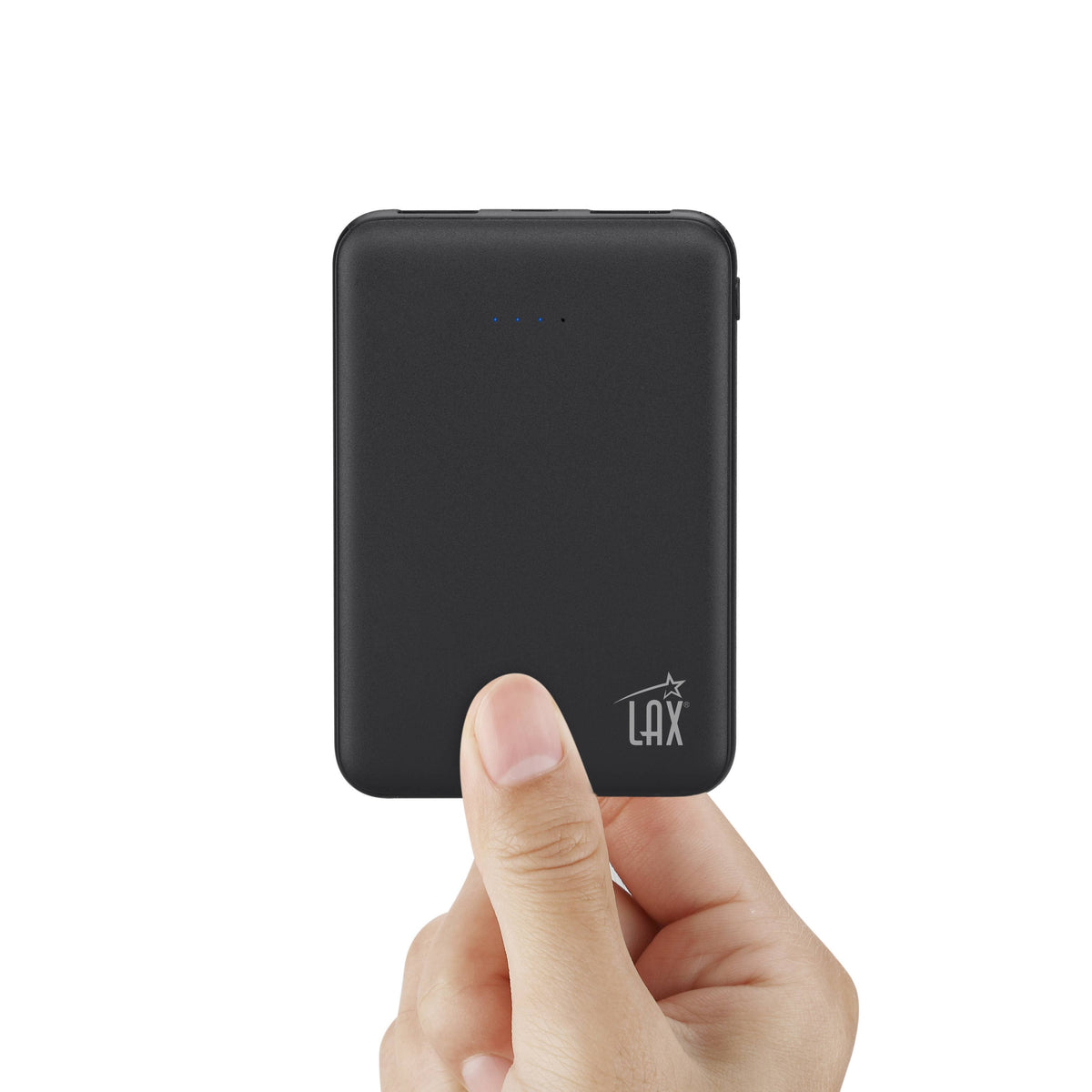 Ultra-Slim & Portable 6600 mAh Power Bank—Retail Packaging: Black