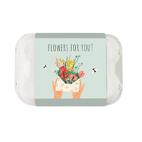 Flowers For You Egg Carton – Spring Wildflower Gift