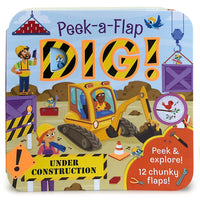 Dig! Construction Lift-a-Flap Board Book