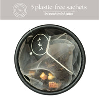 Rudolph's Delight Holiday Mini Tube Gift (5 tea bags)