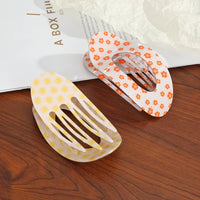 Jumbo Lay Flat Oval Hair Claw Clips Secure Styling | 40H1049