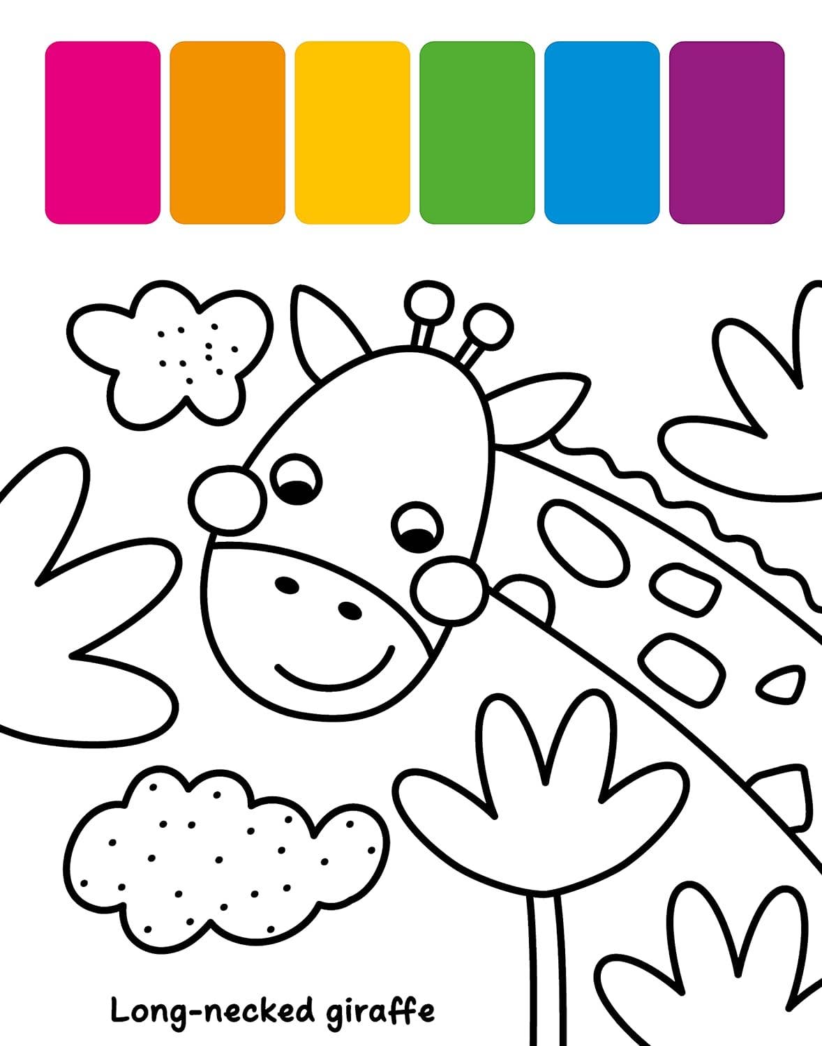 My First Painting Book: Adorable Animals