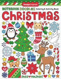 Notebook Doodles Christmas - Holiday Coloring Book