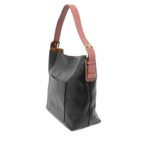 Hobo with Cedar Handle Handbag