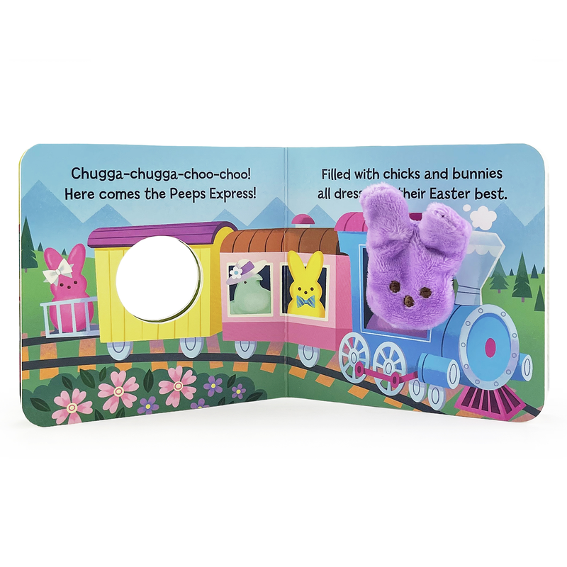 Peeps Go, Peeps, Go! Easter Finger Puppet Board Book