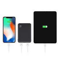 Ultra-Slim & Portable 6600 mAh Power Bank—Retail Packaging: Black