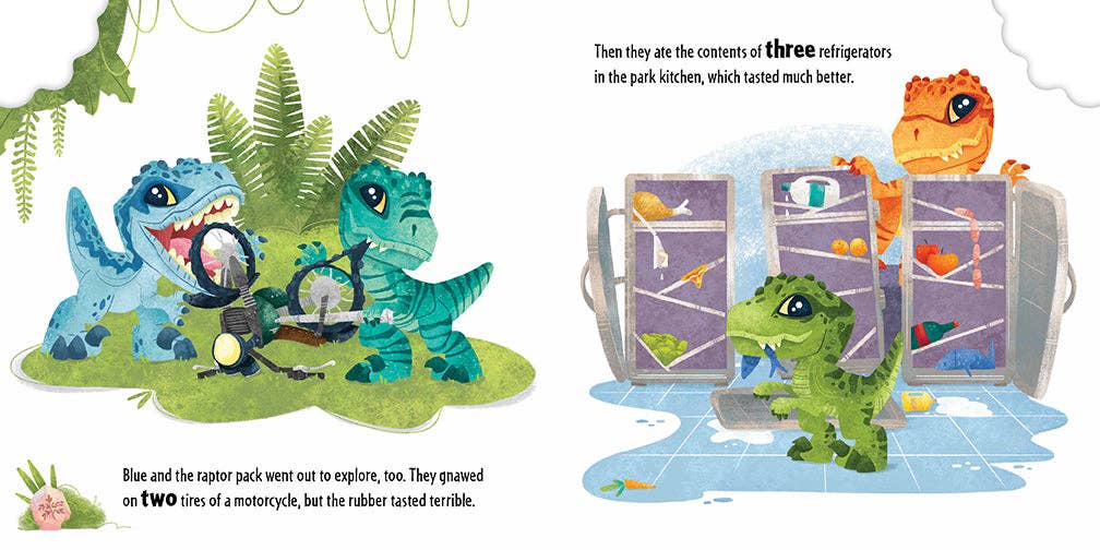 Jurassic World: Very Hungry Dinosaur Board Book