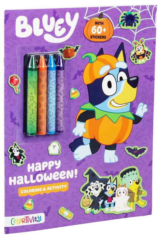 Bluey Colortivity: Happy Halloween! by Grace Baranowski