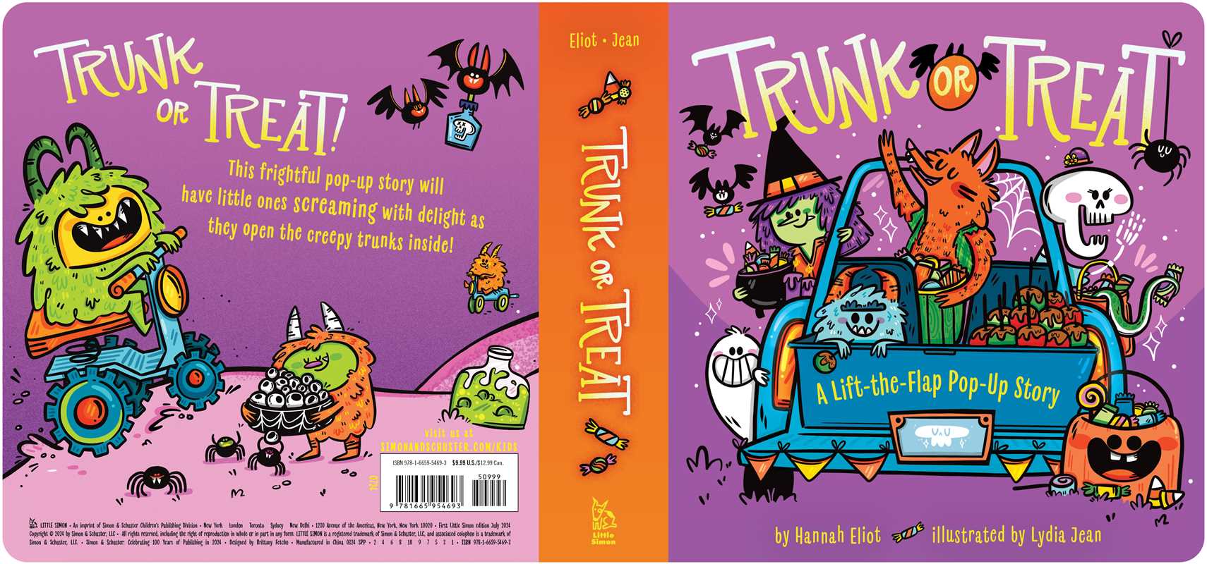 billy and the mini monsters set Trunk or Treat by Hannah Eliot – Casa Ancora Home Decor & More