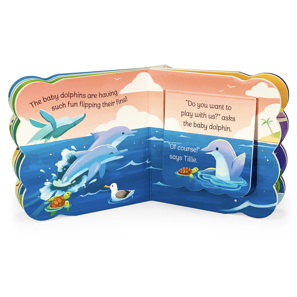 Babies in the Ocean Lift-a-Flap Board Book