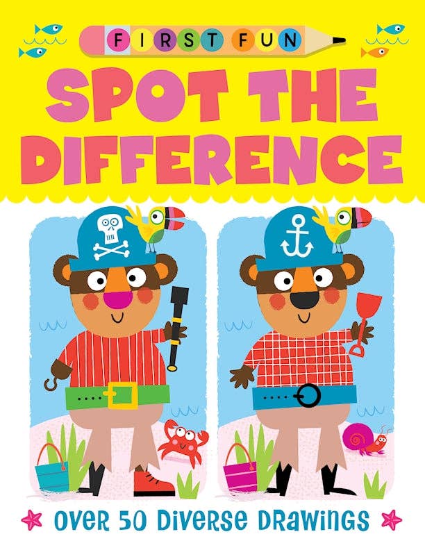 First Fun: Spot the Difference - Beginner Puzzles for Kids