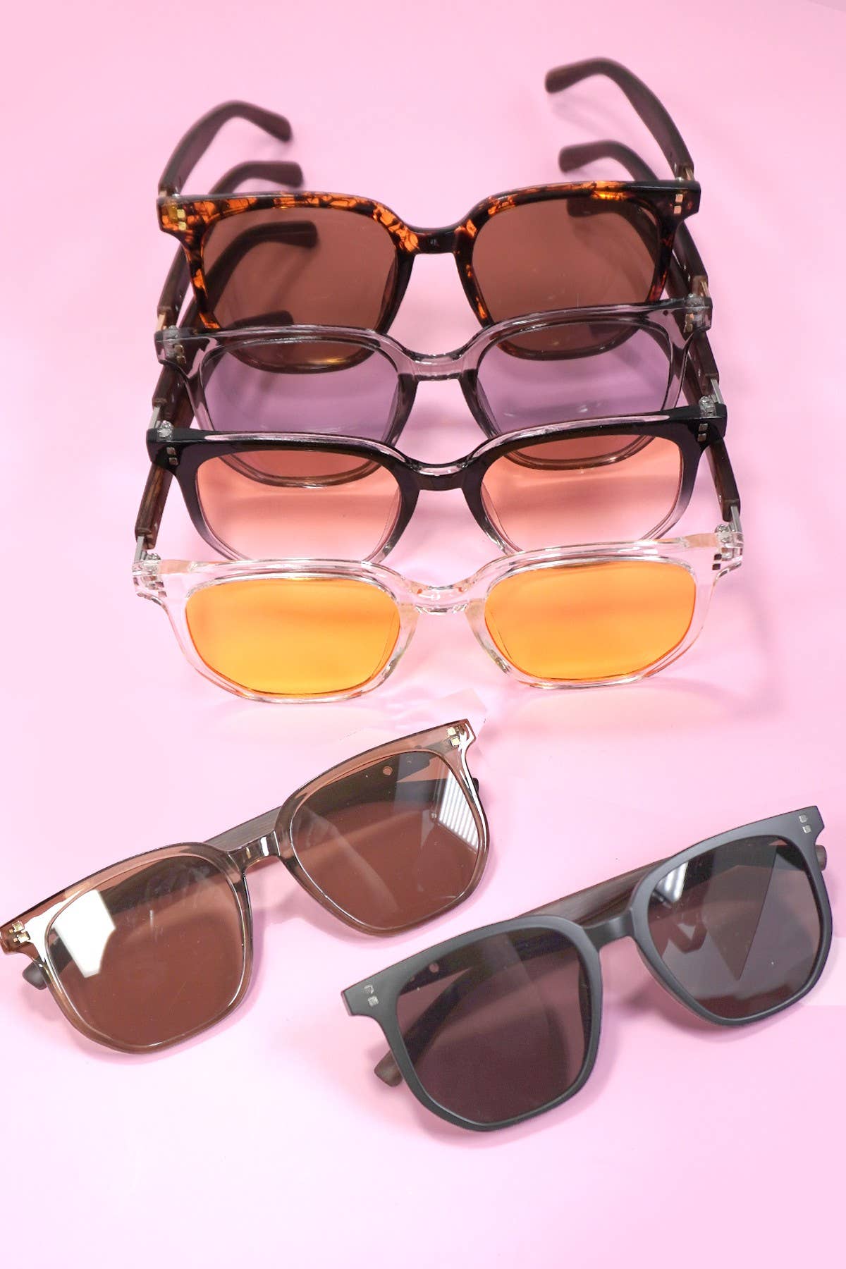 RETRO FRAME SUNGLASSES | 40SG817-12 Pack