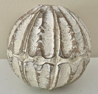 Carved Wood Ball-large