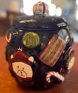 Christmas Twilight Collection Cookie Jar from The Cellar